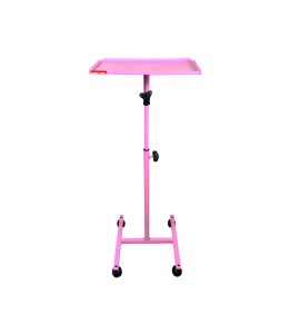 Mesa Rosa Carrinho Auxiliar Regulável p/ Vapor de Ozônio MAO01RO - Best Pro